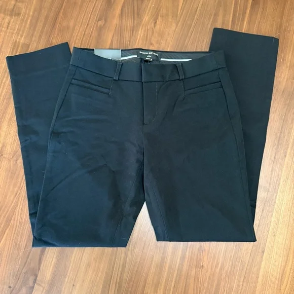 NWT Banana Republic Black Sloan Slim High-Rise Ankle Pant - Picture 8 of 10